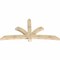 Ekena Millwork Davenport Rough Sawn Timber Gable Bracket, Douglas Fir, 96"W x 48"H x 4"D x 6"F, 12/12 Pitch GBW096X48X0406DAV00RDF - alternate 4